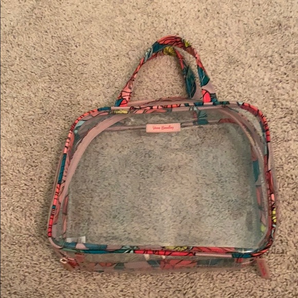 Vera Bradley Bags Vera Bradley Clear Makeup Bag Poshmark